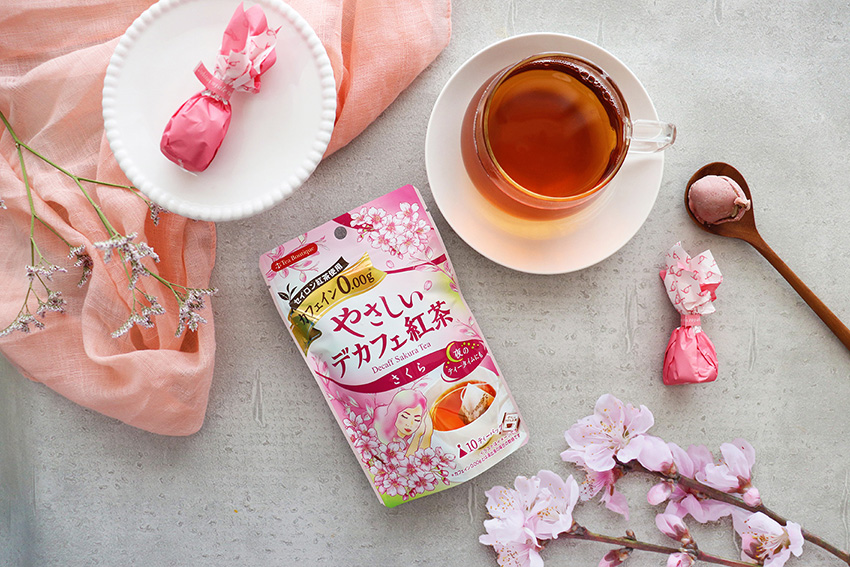 やさしいデカフェ紅茶 さくら 数量限定発売 ニュース 日本緑茶センター やさしいデカフェ紅茶 さくら 数量限定発売 ニュース 日本緑茶センター
