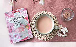 国産 桜をブレンドした 桜らて（100g） | 桜 さくら サクラ ラテ らて