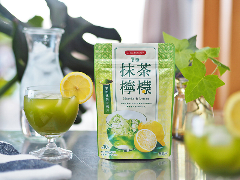 31☆甘味なしで超爽やか❗️辻利　冷やし抹茶檸檬　冷やし抹茶レモン　5箱
