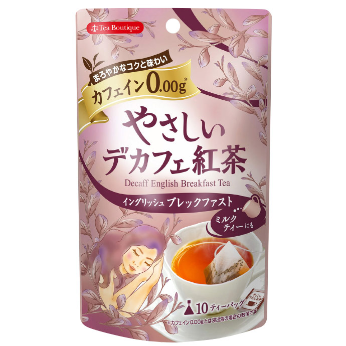 ティーブティック やさしいデカフェ紅茶 ピーチ | 商品情報 | 日本緑茶センター