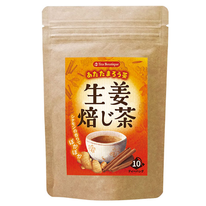 ティーブティック あたたまろう茶 生姜紅茶 | 商品情報 | 日本緑茶センター