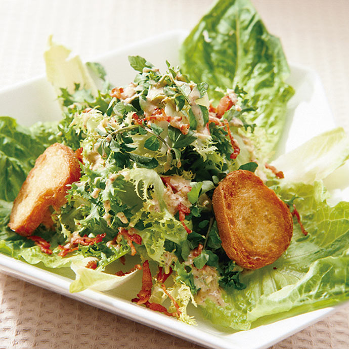 ハーブ風味のグリーンサラダ | レシピ | 日本緑茶センター