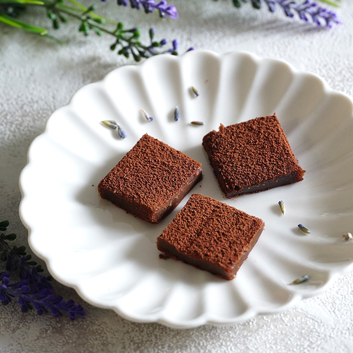 ラベンダーの生チョコレート