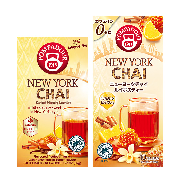 ポンパドール　ニューヨークチャイ ルイボスティー