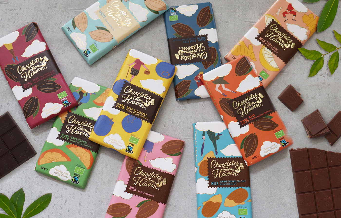 チョコレート フロム ヘブン ブランド 日本緑茶センター